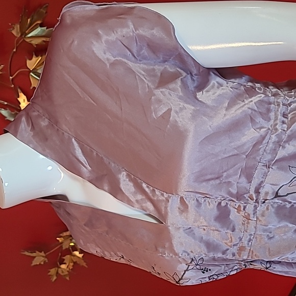 ✅ $10 ADD-ON ✅ La Senza PJ Top Tunic Lilac Flowers empire waist ✅ $10 ADD-ON ✅ - Picture 8 of 16